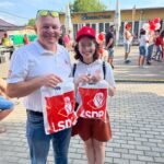 Petras ir Rugilė su prizais