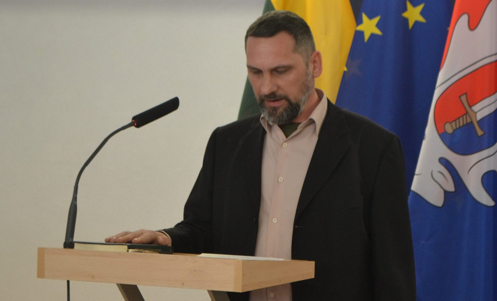 Širvintūų rajono savivaldybės tarybos narys Saulius Voveris