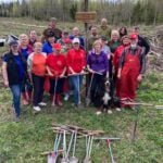 Širvintų socialdemokratai ir bičiuliai miškasodyje 2023