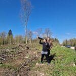 Stulpas keliauja į vietą