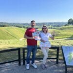 Anna, Saulius ir LSDP Kernavėje