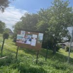 LSDP plakatas skelbimų lentoje