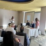 Indrė Kižienė Širvintų socialdemokratų susirinkime